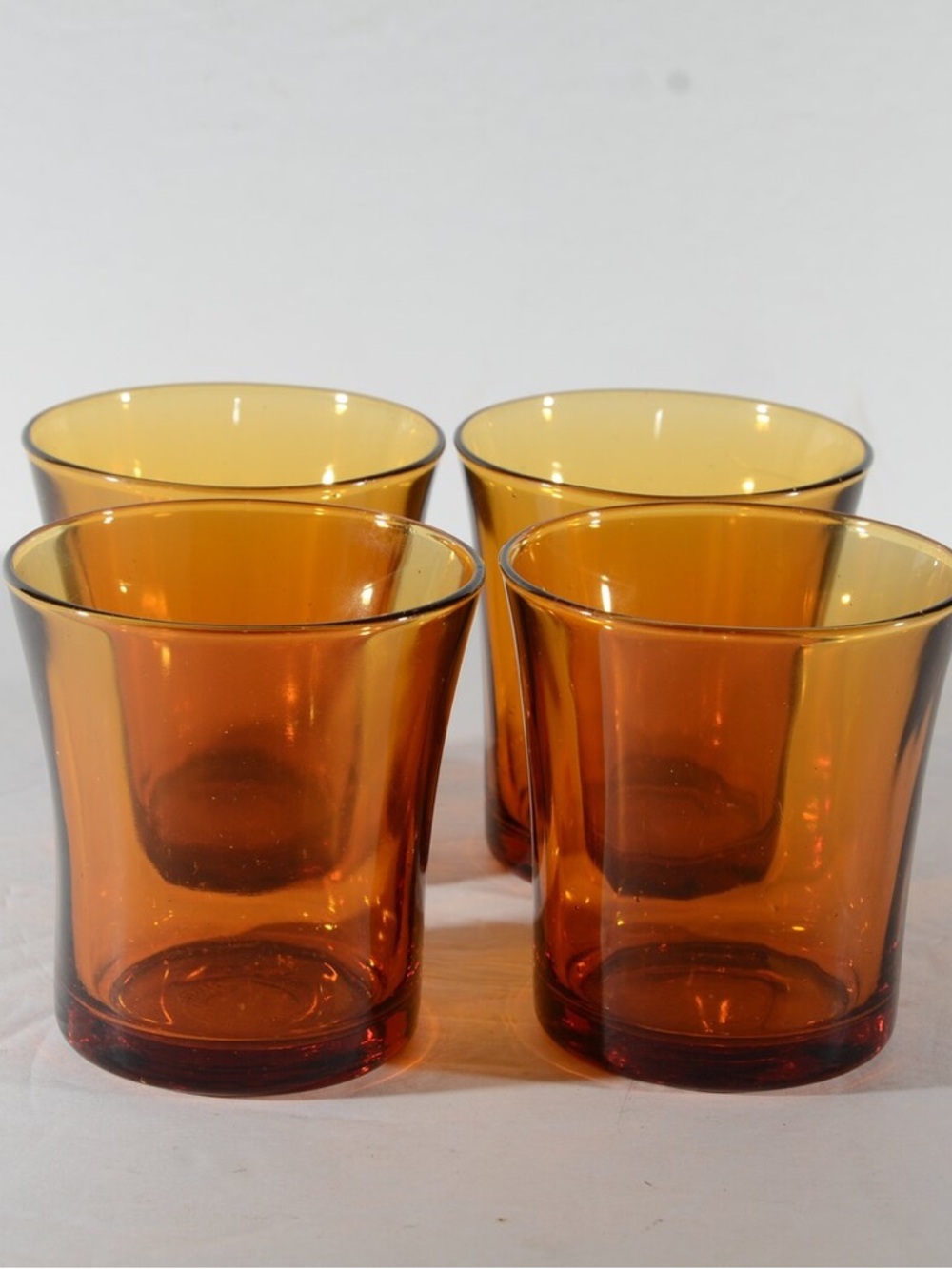 Duralex Amber Glass Tumbler Set